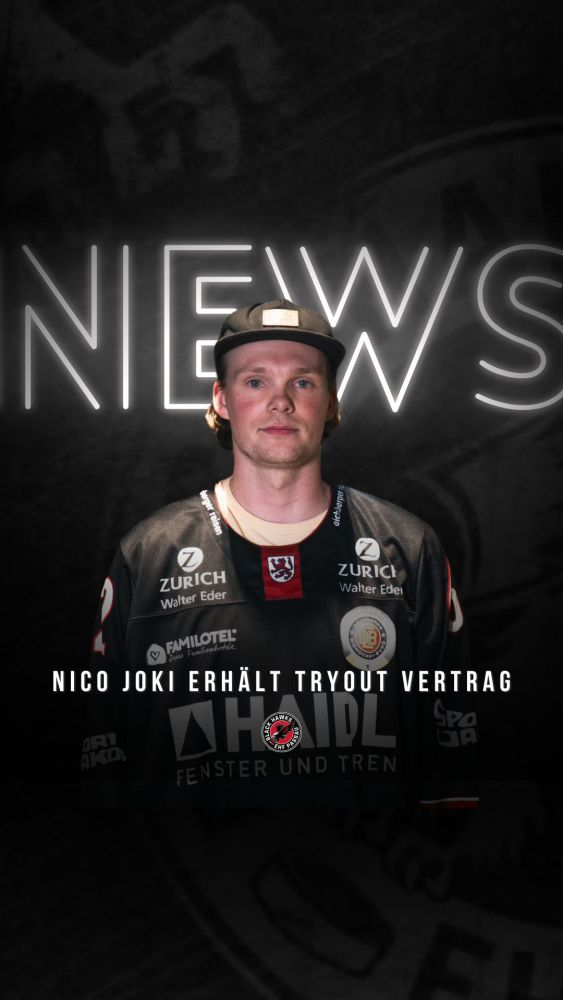 🦅⚫🔴 Nico Joki erhält TryOut Vertrag 🦅⚫🔴